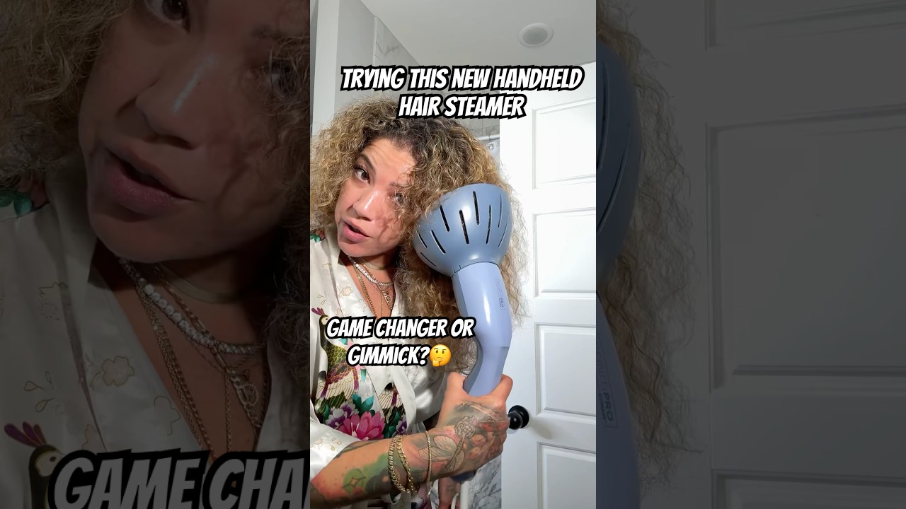 Tested the New Conair Infiniti Pro Handheld Steamer 💧