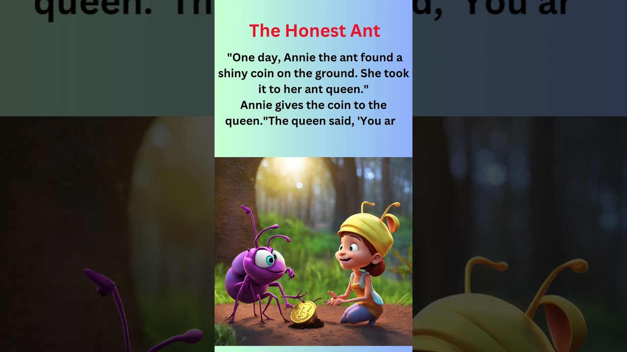The Honest Ant's Lesson on Honesty 🐜