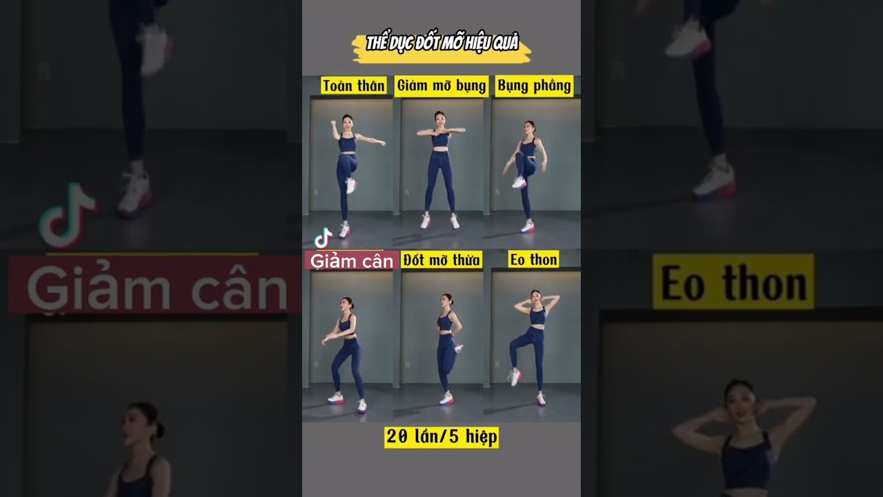 Hiệu Quả Với Bài Tập Tabata Toàn Thân Giảm Mỡ Nhanh Chóng🔥