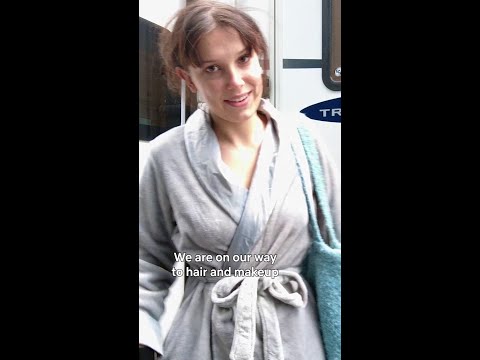 Behind the Scenes with Millie Bobby Brown in #Damsel 🎬