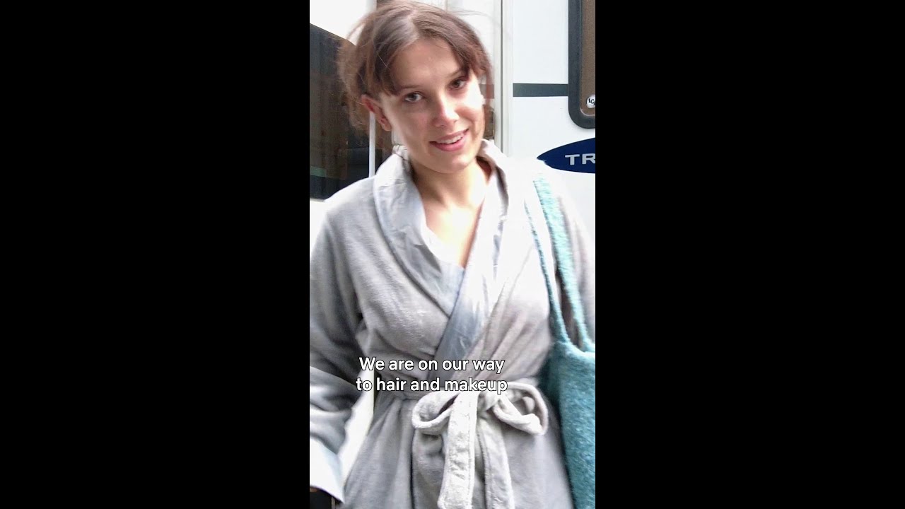 Behind the Scenes with Millie Bobby Brown in #Damsel 🎬