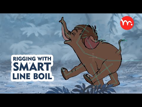 The Jungle Book rigged and reanimated with Moho!