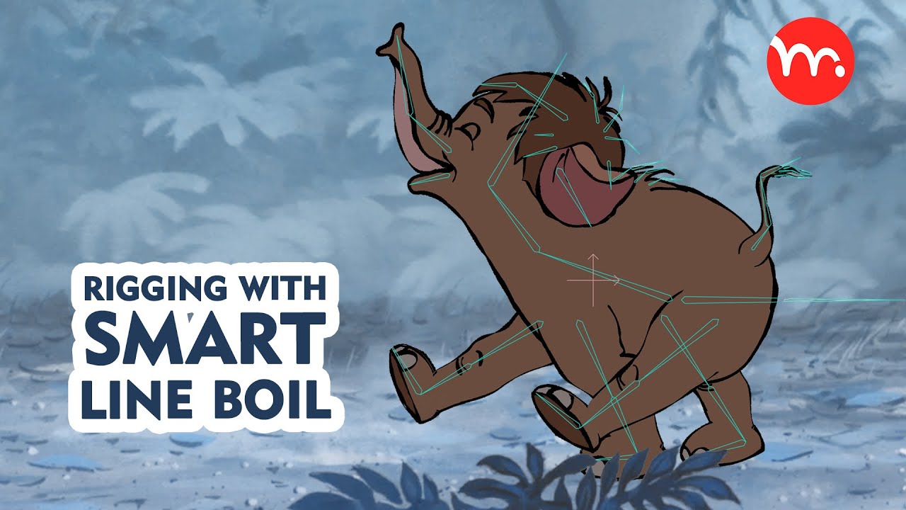 Watch The Jungle Book's Hathi Jr Reanimated and Rigged Using Moho! ✨