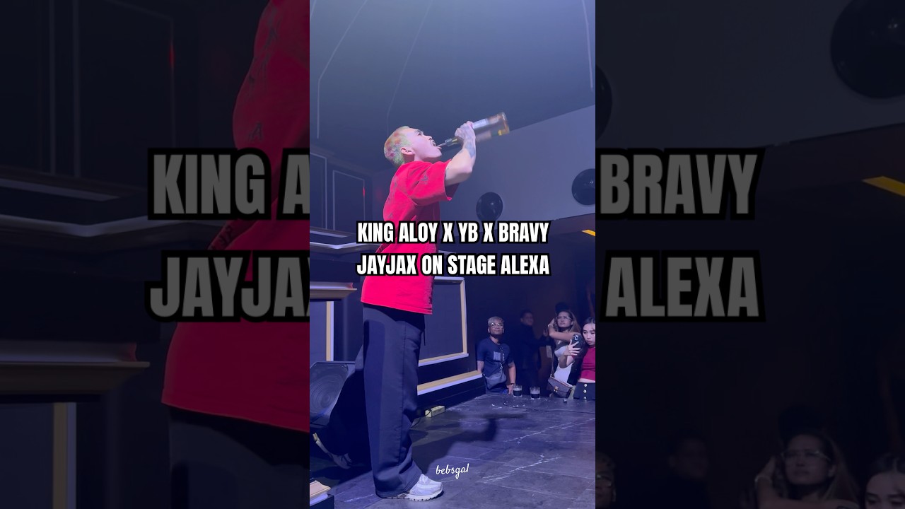 King Aloy, YB, Bravy, and JayJax Perform Live on Stage