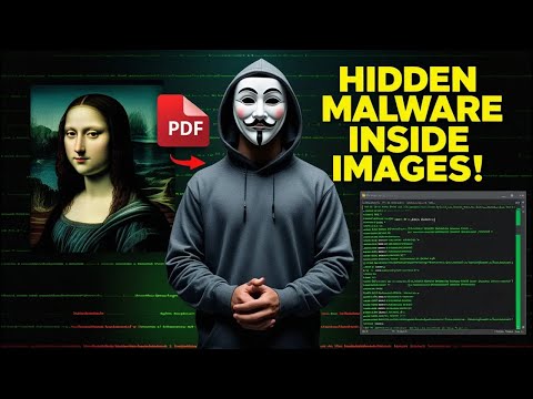 How Hackers Hide Secret Messages or Data Inside Images Steganography Kali Linux 2025