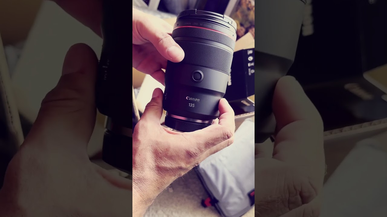 RF 135mm f/1.8 Unboxing & First Impressions 📸