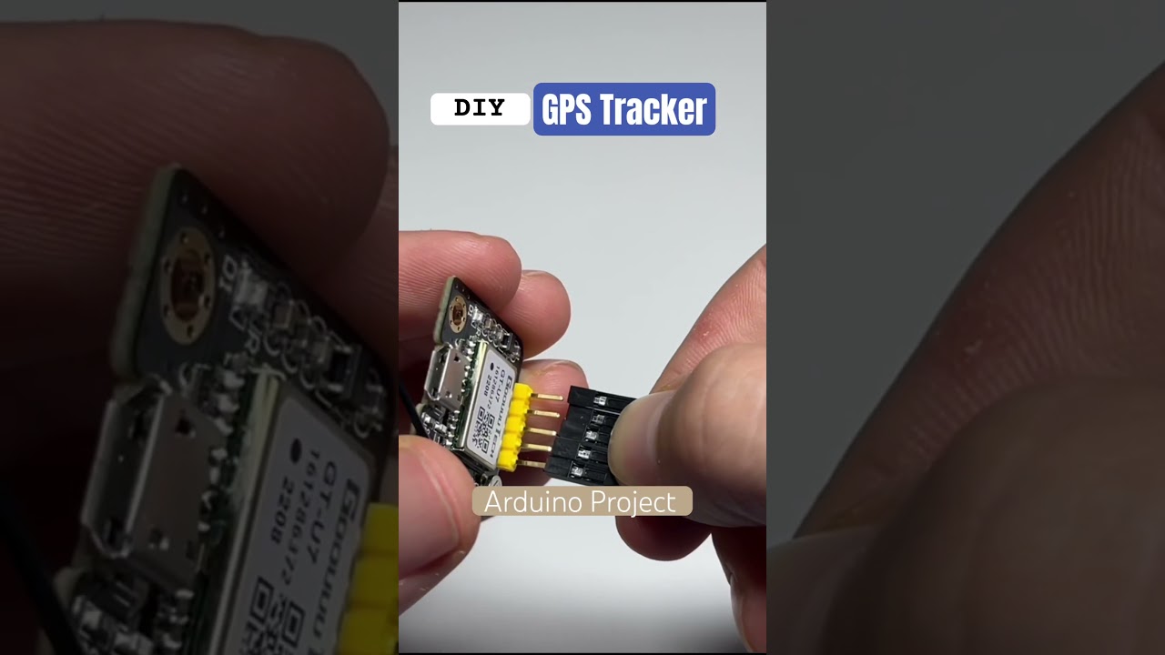 DIY Arduino GPS Tracker Project 🚗