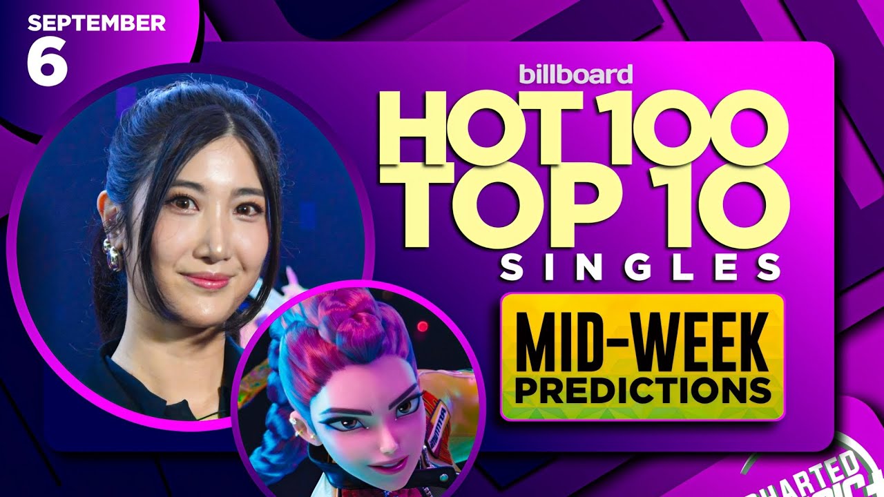 Mid-Week Billboard Hot 100 Top 10 Predictions for September 6, 2025 πΆ