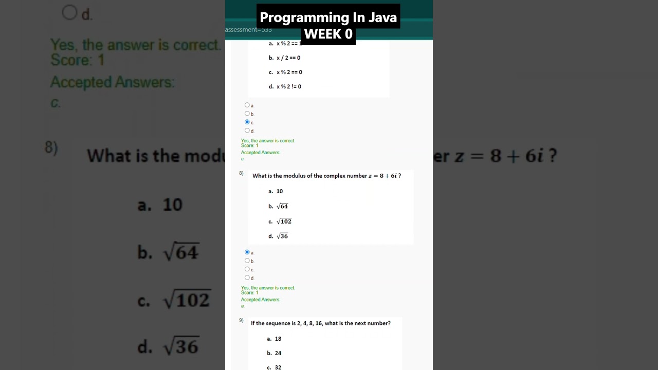 NPTEL Java Week 0 Assignment Answers | IIT Kharagpur