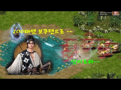 200 보쿠텐의 삼미호 사냥, 태셋 착용 🐟