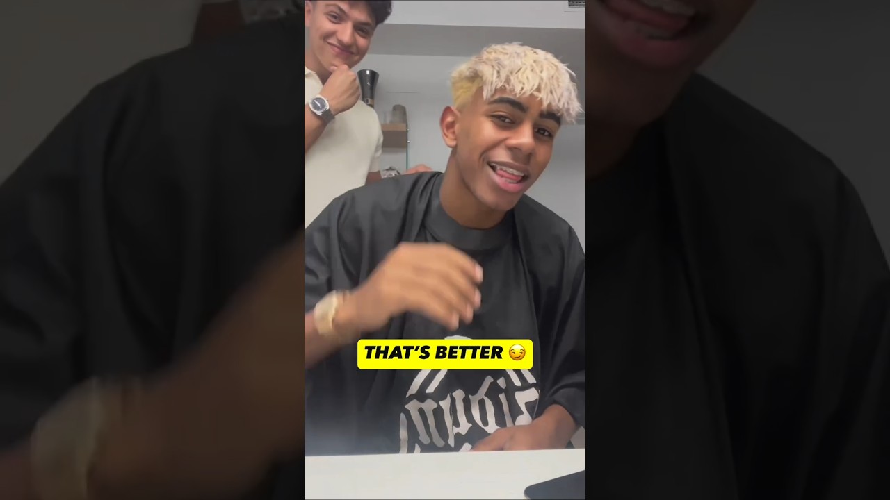 Lamine Yamal’s Fun Haircut Transformation ✂️