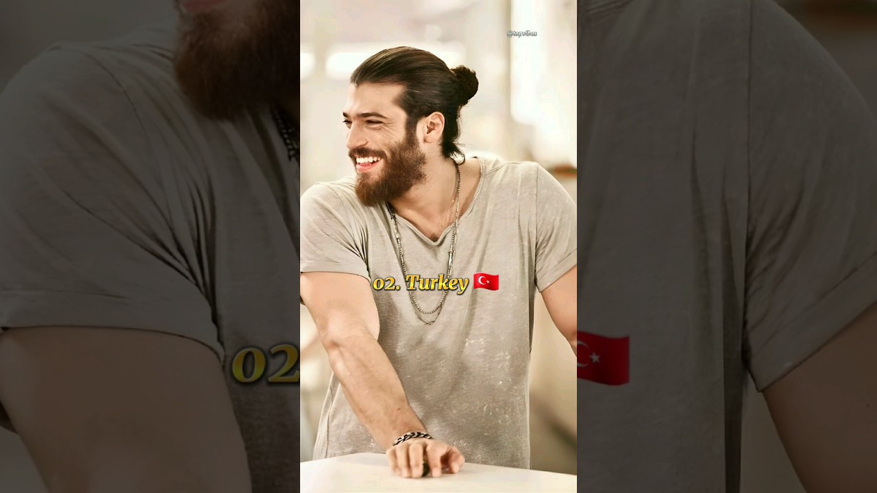 Top 10 Countries With Handsome Men 🌍