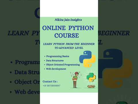 🚀 Learn Python Online | From Beginner to Advanced | Enroll Now! Online Python Course For Students