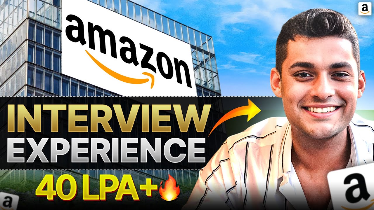Crack the Amazon Interview: Vedanth’s Proven Tips & Experience 🚀