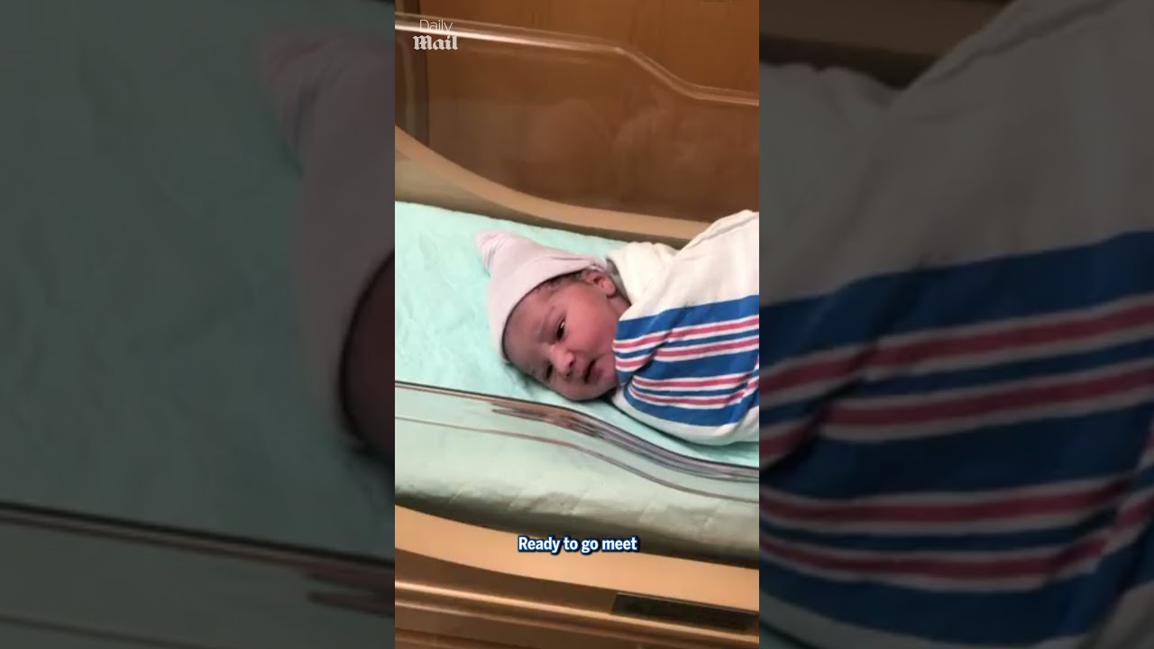 Couple Meets Adopted Baby for the First Time ❤️