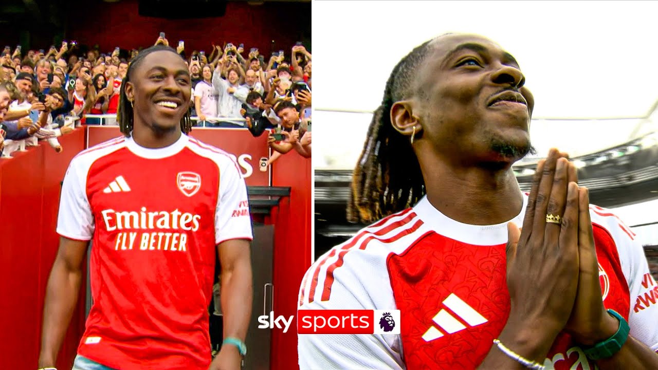 Ebere Eze Officially Unveiled to Arsenal Fans at the Emirates 🔴