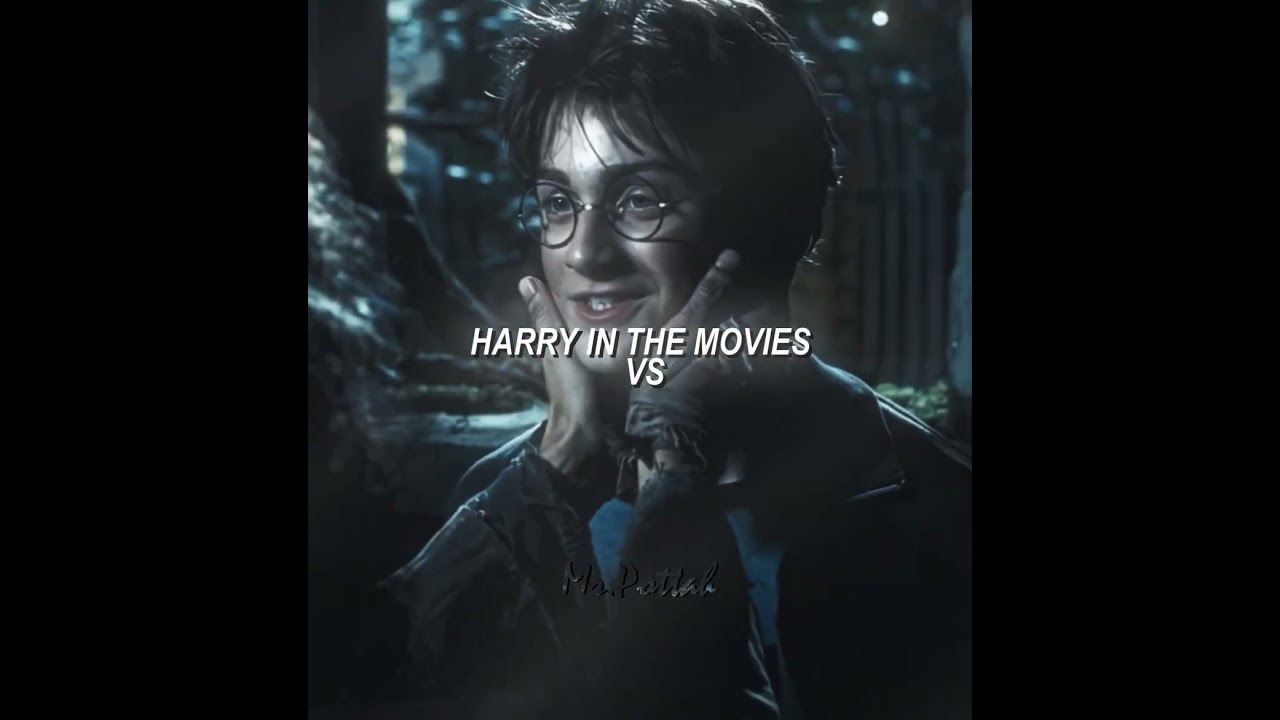 Harry in Movies vs Books ⚡