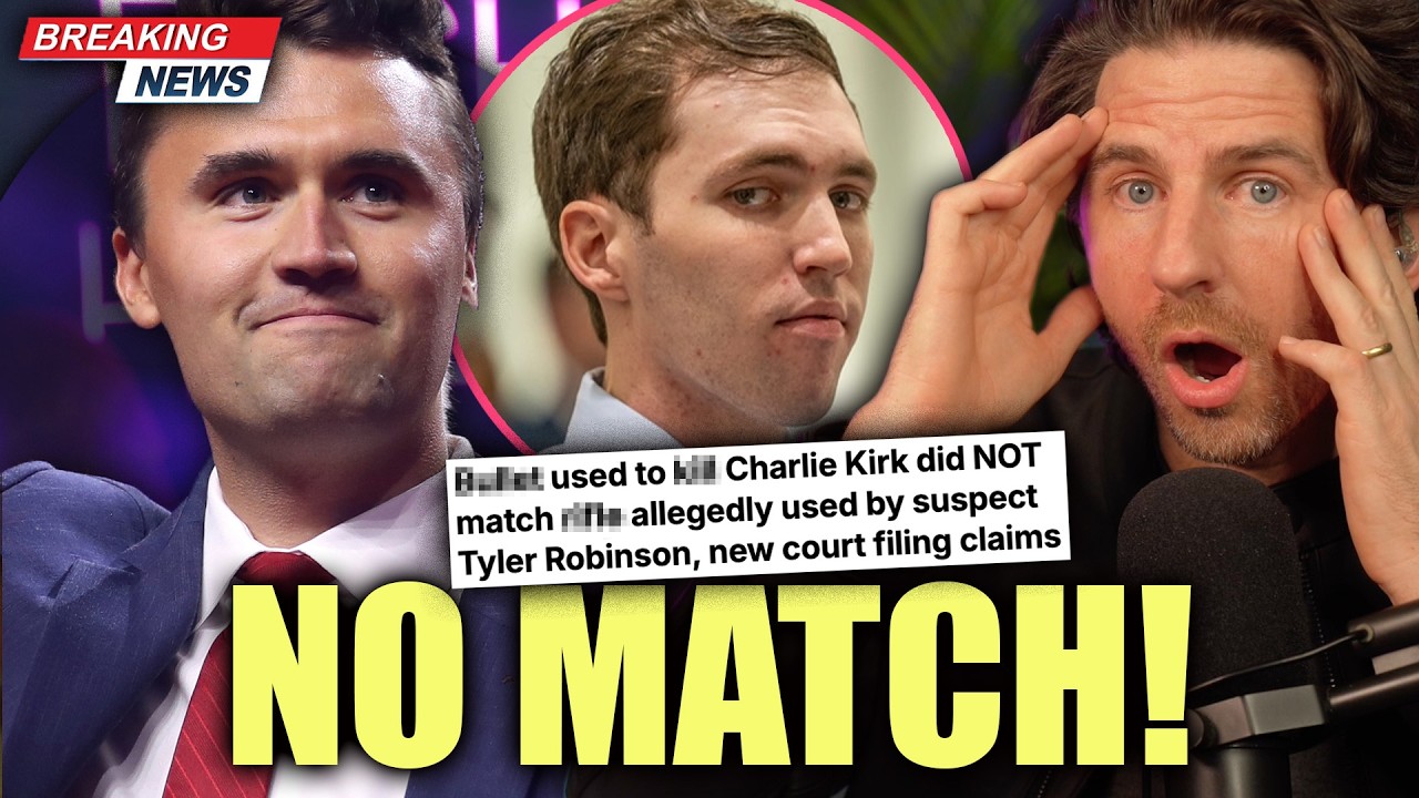 Charlie Kirk: ATF Says Bullet Doesn't Match Tyler Robinson's Gun 🔫