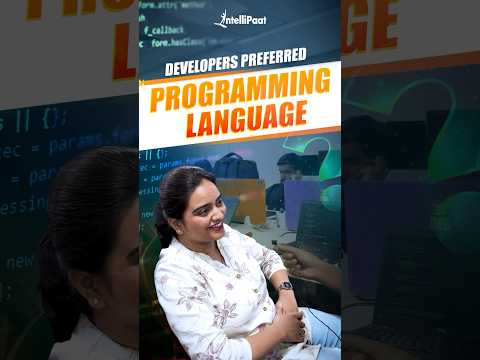 Which Programming Language Do Developers Prefer in 2024? | Intellipaat #Shorts #ProgrammingLanguage
