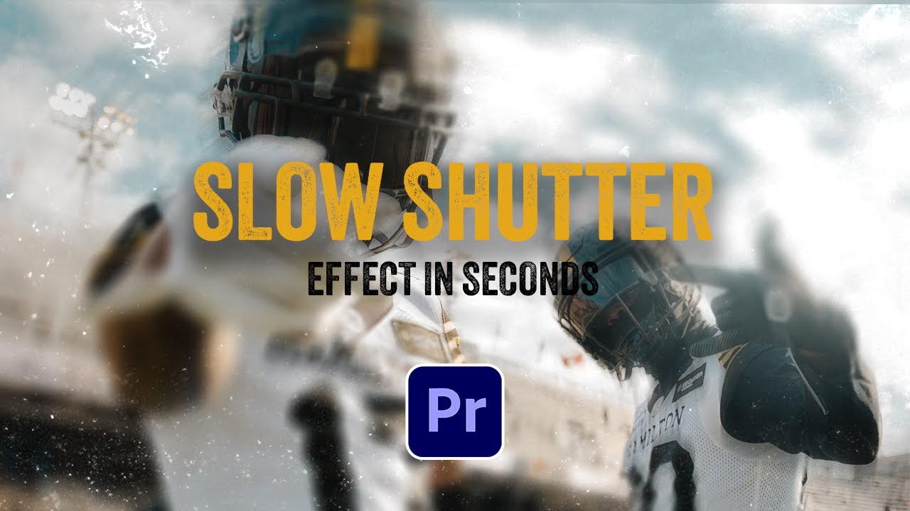Master Slow Shutter Effect in Premiere Pro ⏱️