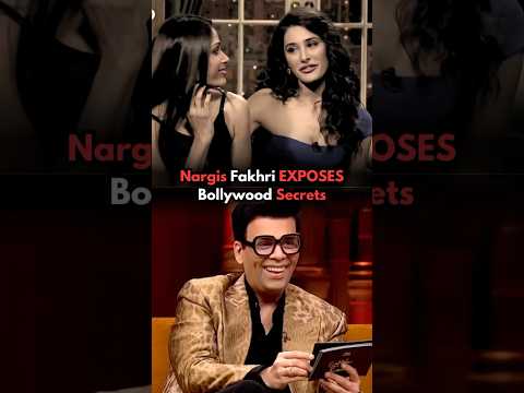 Nargis Fakhri Share Her Hidden Secrets🤣Karan Johar #karanjohar #koffeewithkaran #bollywood