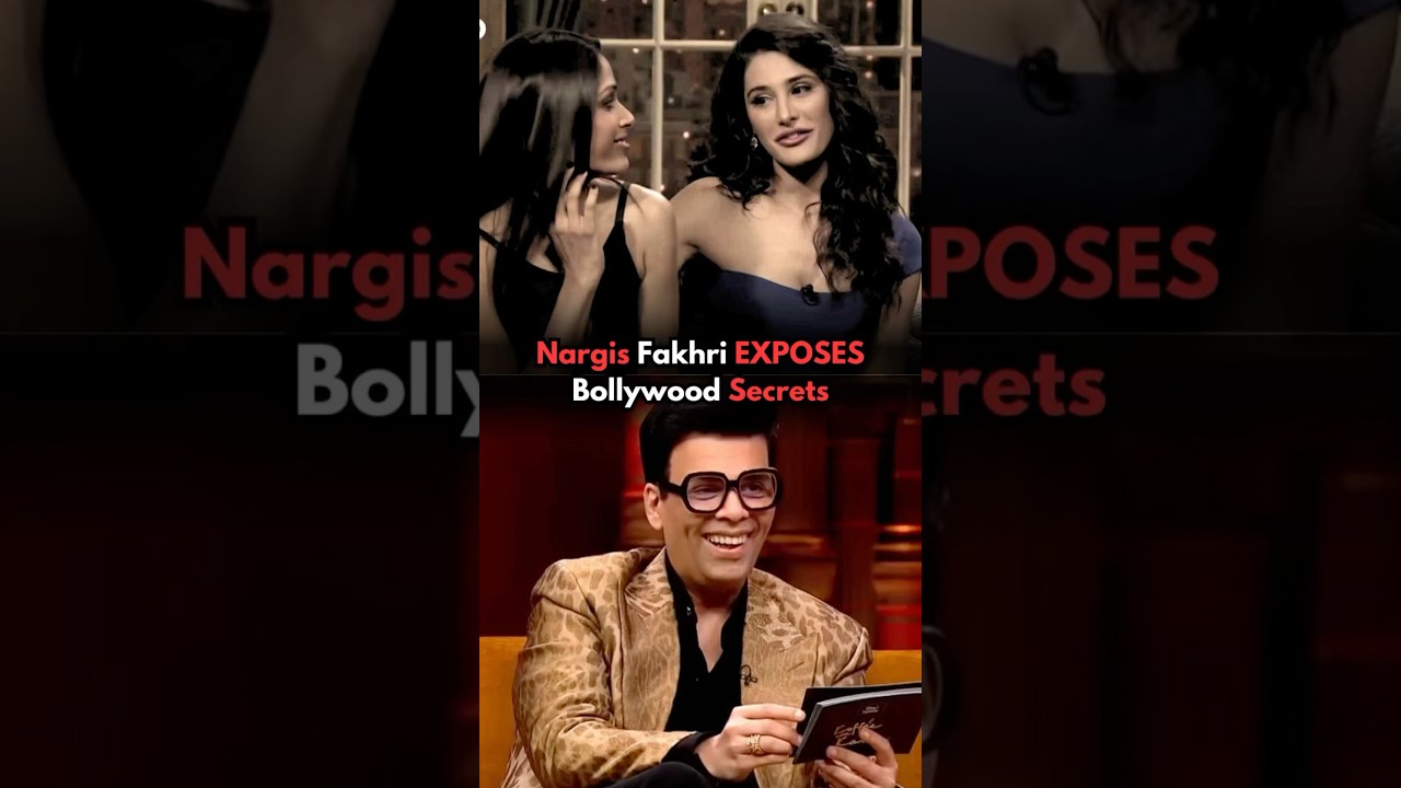 Nargis Fakhri Reveals Shocking Secrets on Koffee With Karan ☕