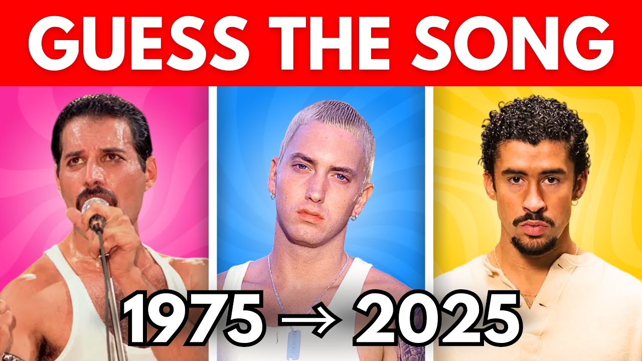 Guess the Song 🎶 | 1975-2025 Music Quiz