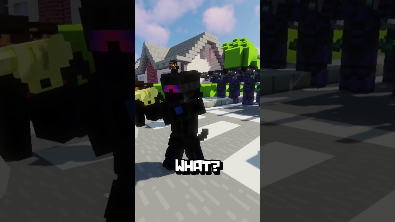 Minecraft Plot Twist: Deflecting a Nuclear Bomb 🚀