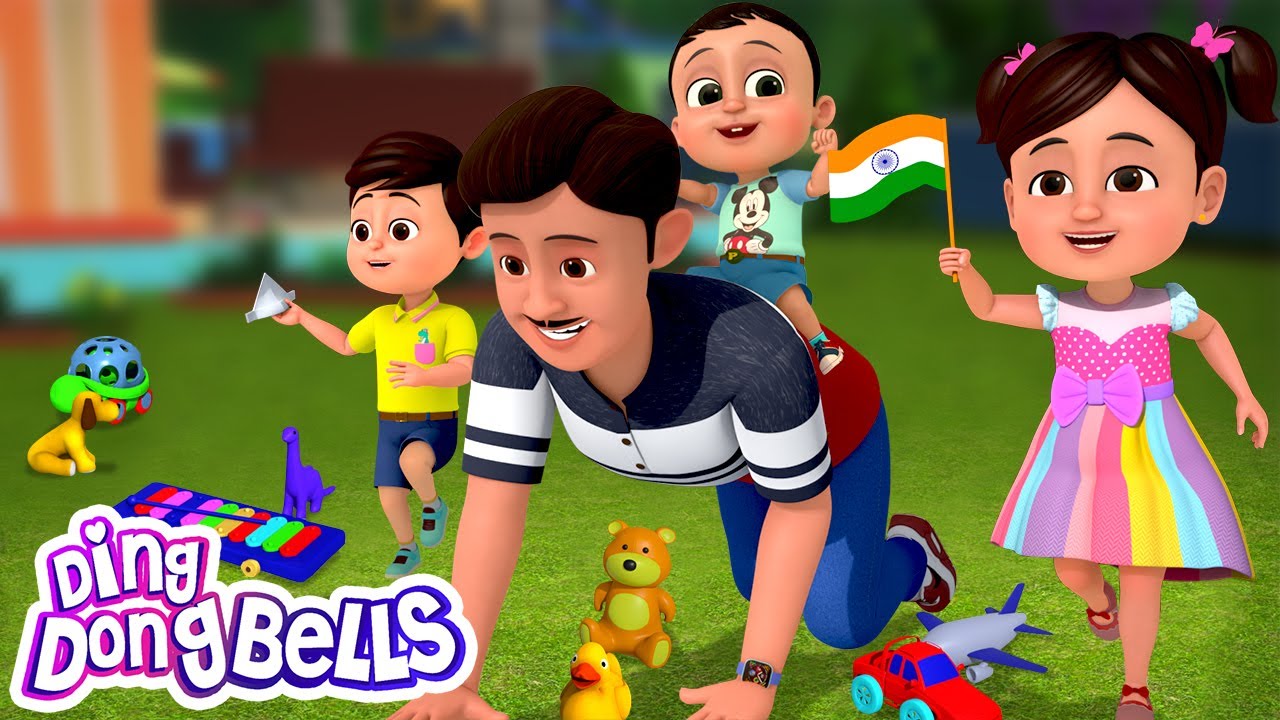 सात समुंदर पार से: प्यारा बालगीत 🎶 | Ding Dong Bells का मजेदार Animation वीडियो