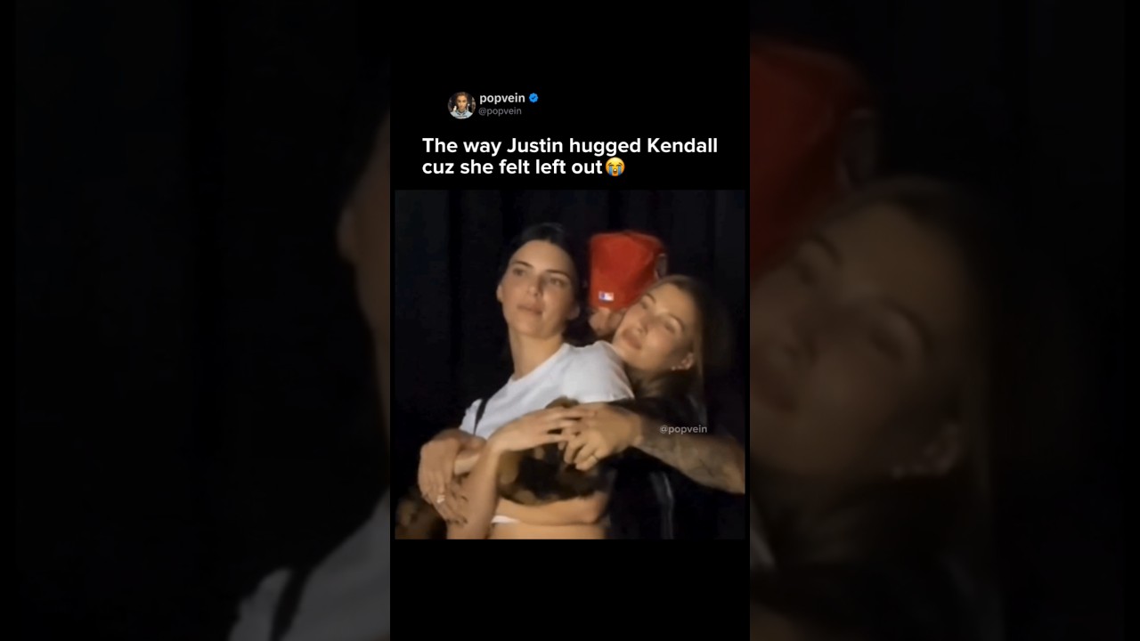 Justin Bieber Comforts Kendall Jenner with a Heartfelt Hug 😢