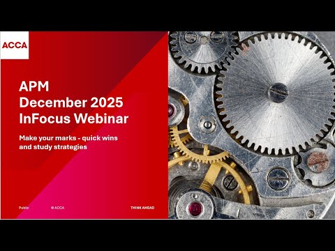 APM InFocus (Dec 25): Quick Wins & Study Tips 📝