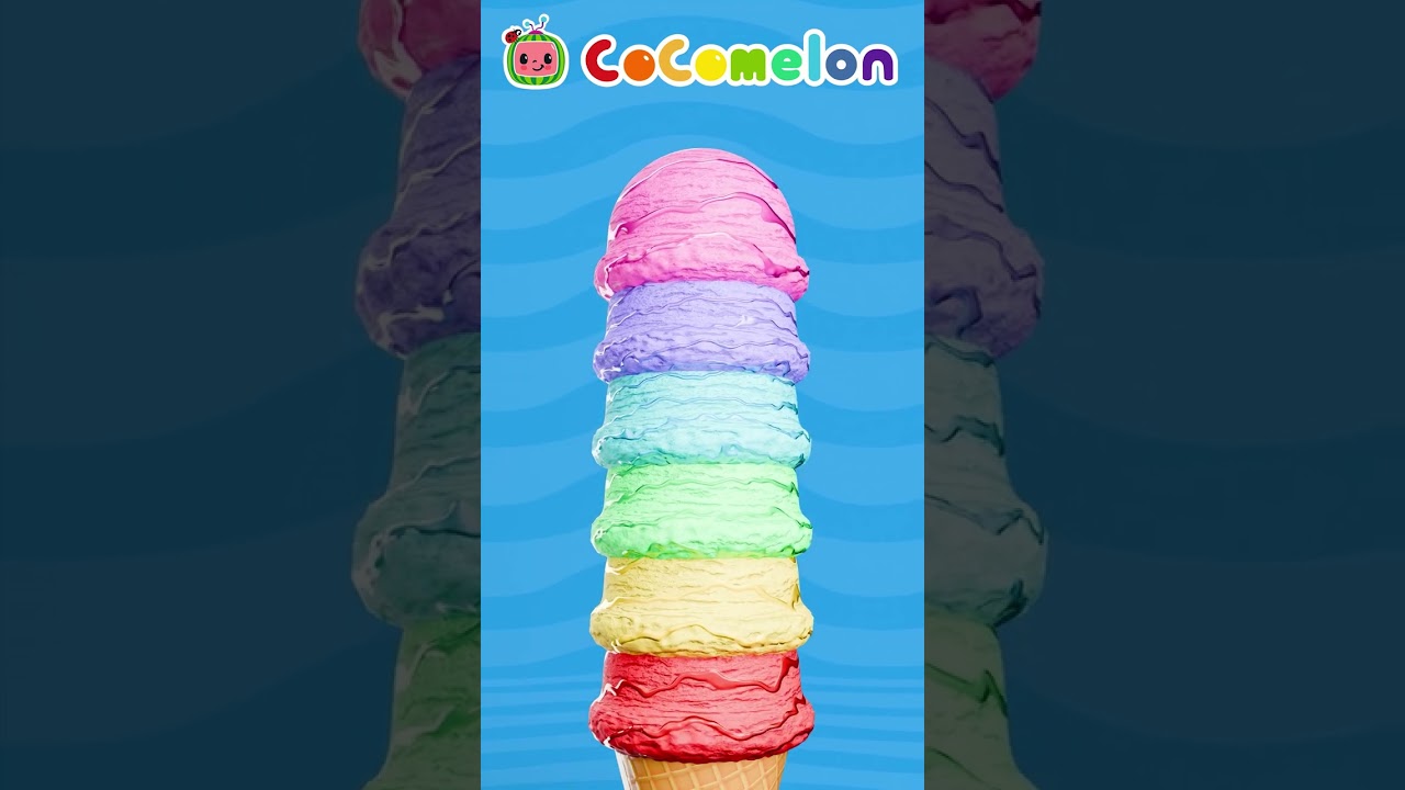 Learn Ice Cream Colors 🍨 #cocomelon #song #singalong #kids