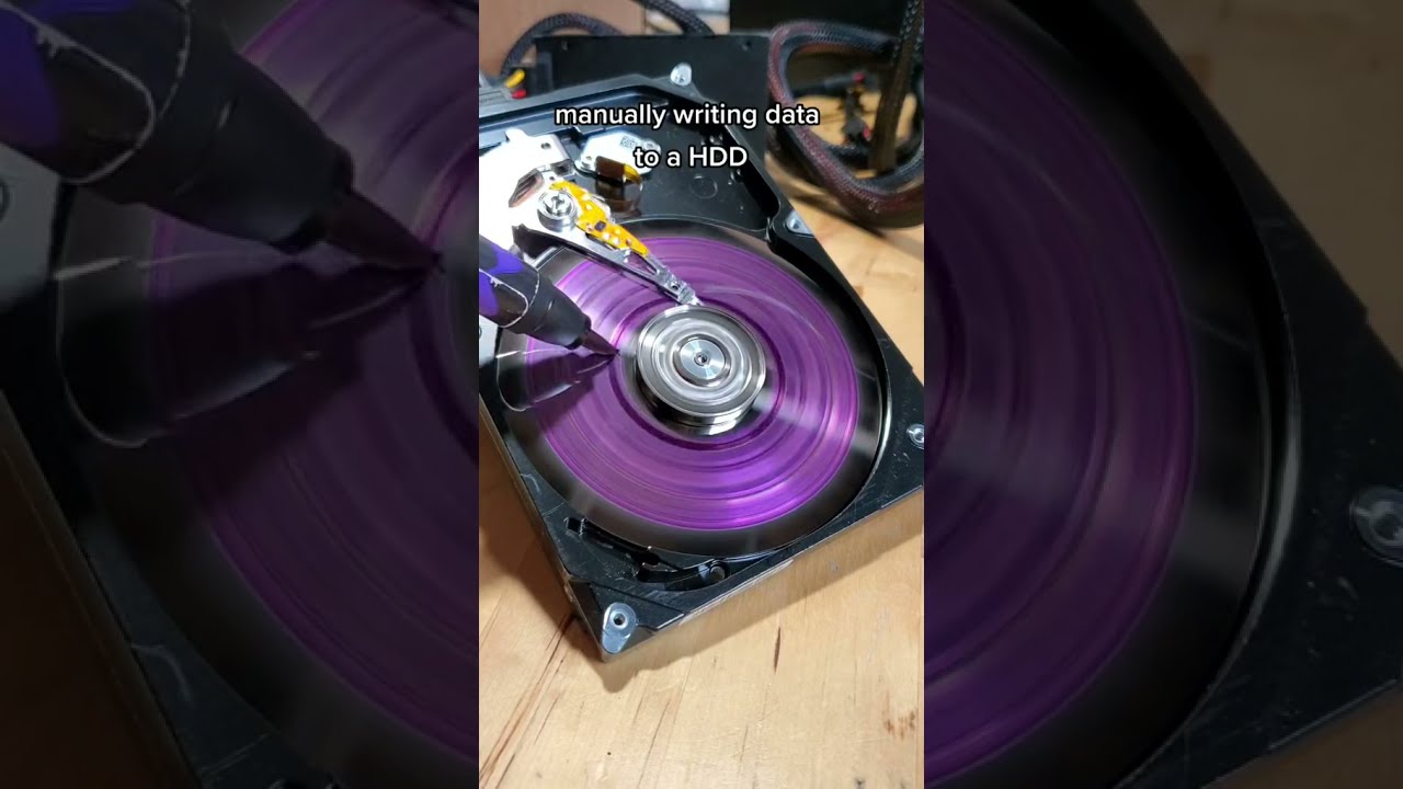How to Manually Write Data to a HDD 🛠️ | Quick Tips #Shorts