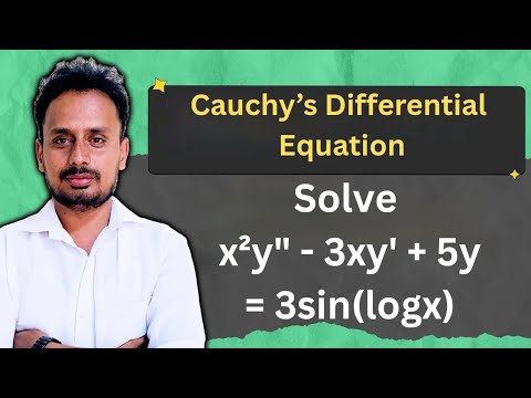 Cauchy differential equations engineering mathematics | Higher order differential equations 