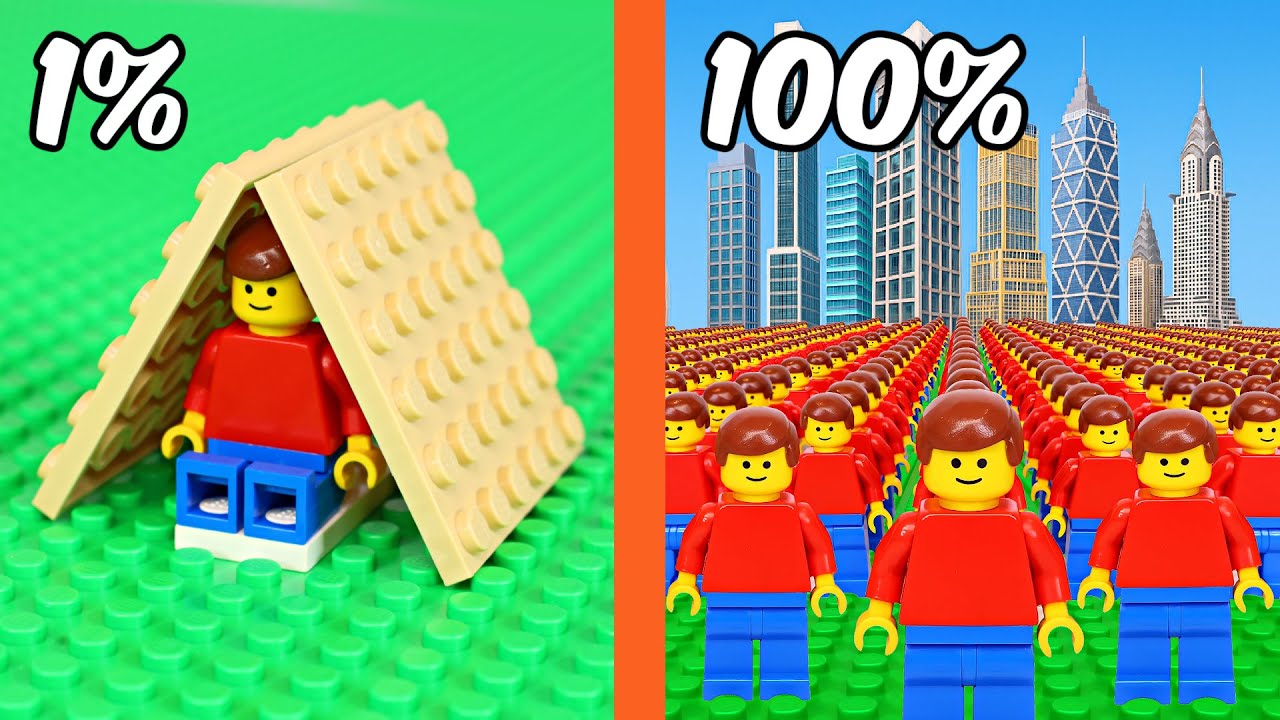 I simulated a LEGO CITY...