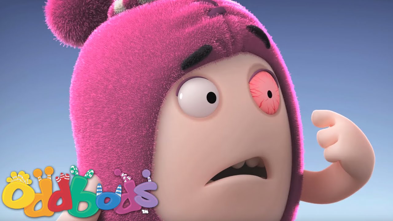 Oddbods: Newt's Red Eye 🌈