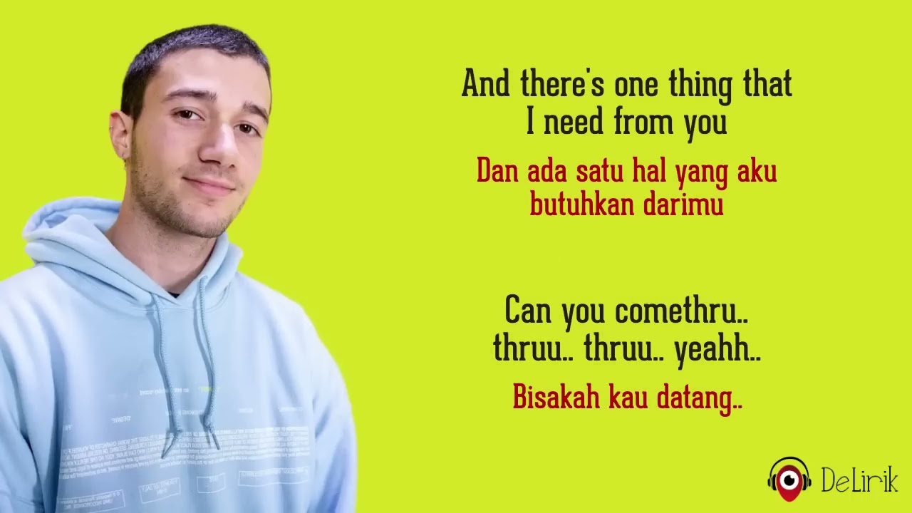 Comethru - Jeremy Zucker (Lyrics & Terjemahan) π΅