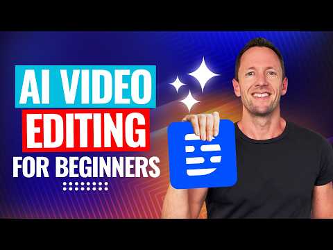 Complete AI Video Editing Tutorial for Beginners! (2025)