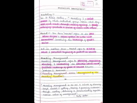 Marketing Management for Class 12 and UGC NET Preparation
