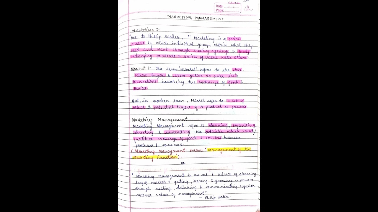 Marketing Management for Class 12 and UGC NET Preparation