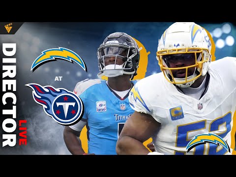 Chargers at Titans: Watch Party Week 9 (2025) | Director LIVE