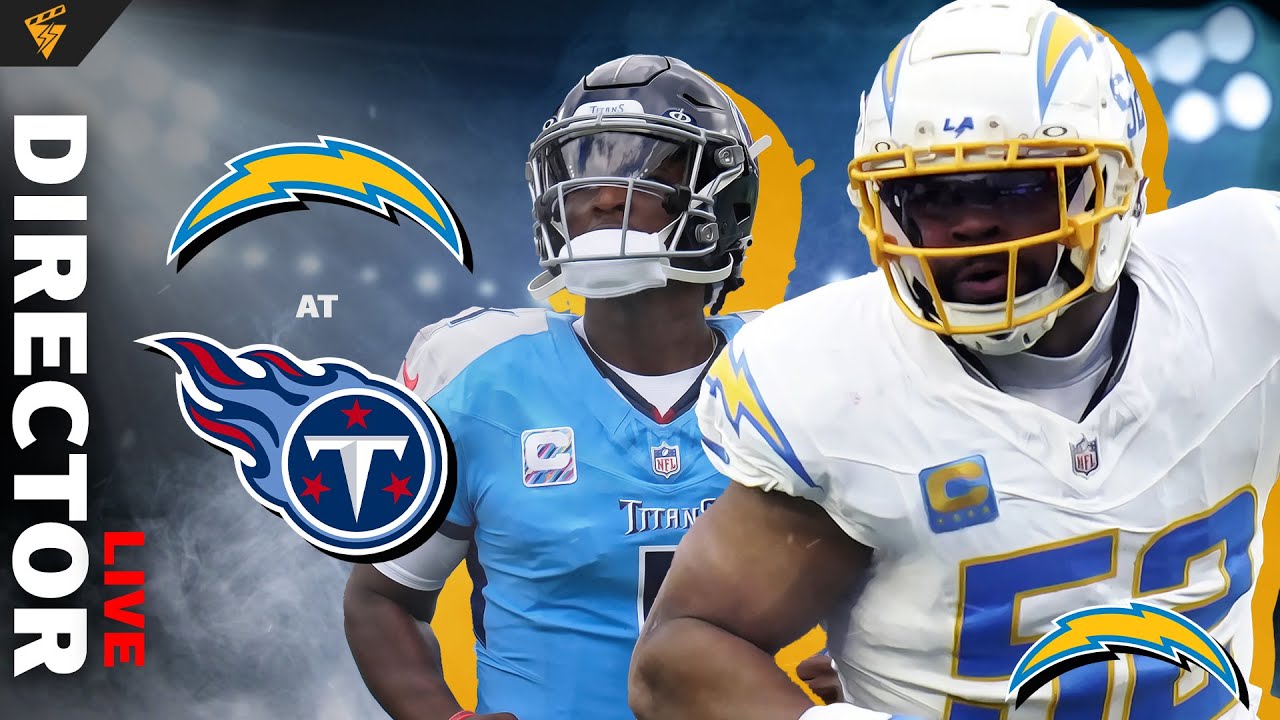 Chargers vs Titans Live Watch Party | NFL Week 9 2025 🎉