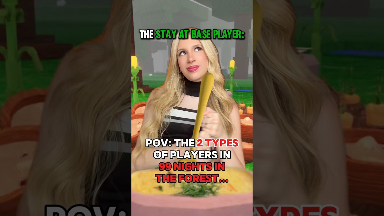 The 2 Discover the 2 Key Player Types in 99 Nights in the Forest on ROBLOX! 🌲