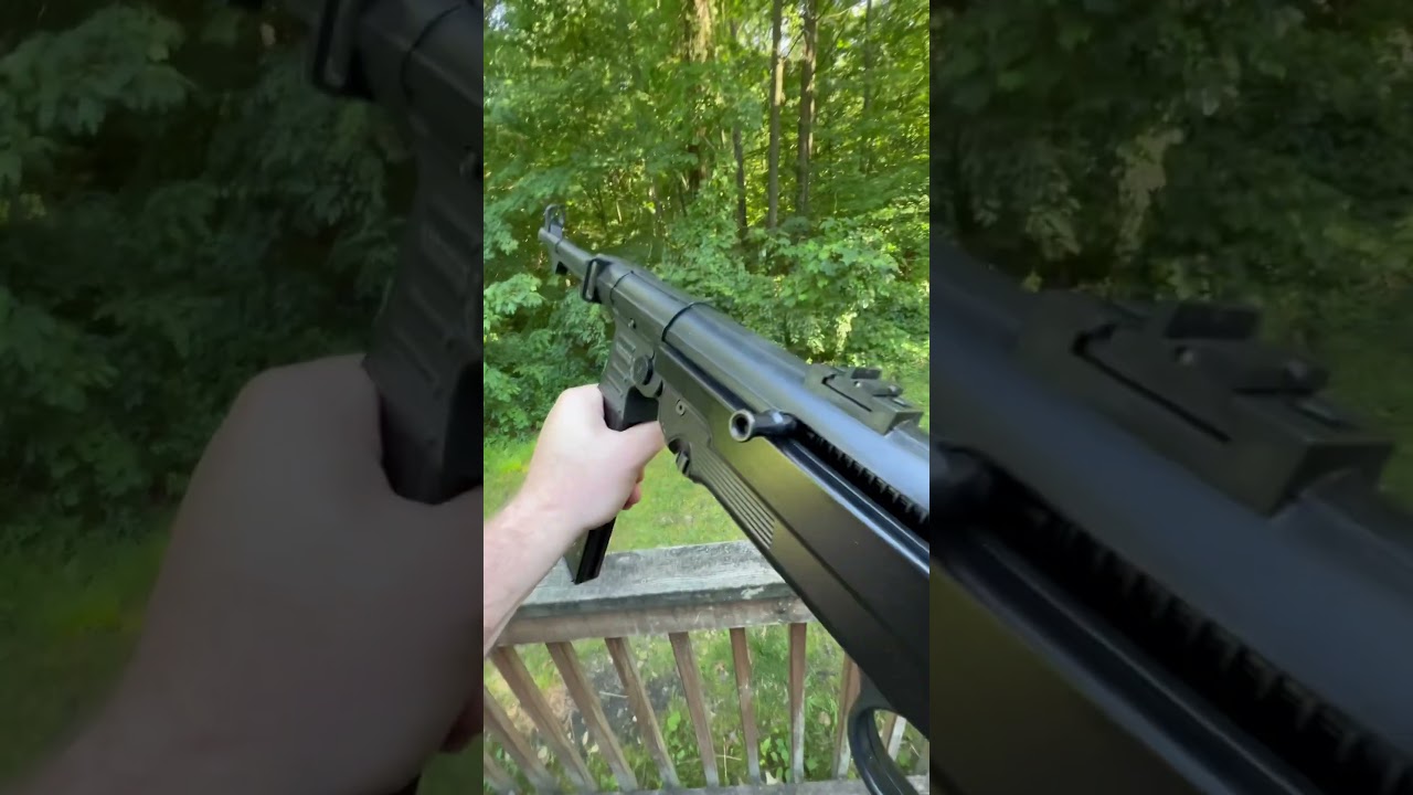 German MP-40 Submachine Gun π©πͺ | Iconic WWII Weapon & 9mm Luger Firearm