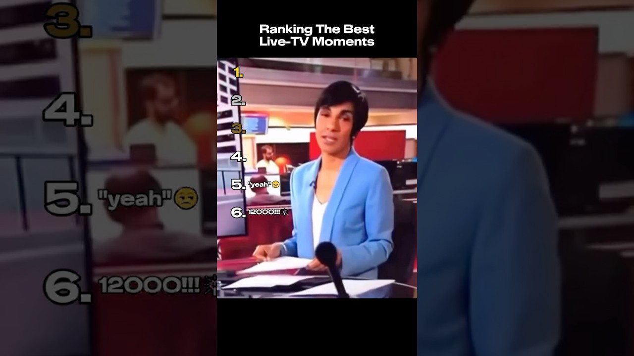 Top Unforgettable Live TV Moments 📺