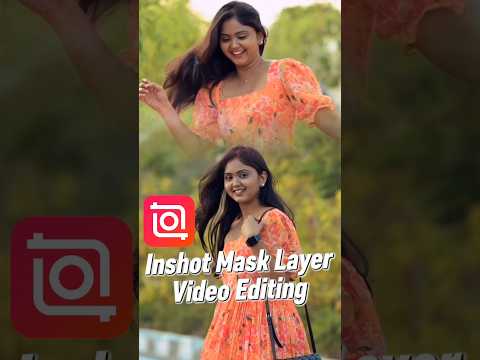 inshot mask layer video editing | inshot tutorial #inshot #videoediting #shorts