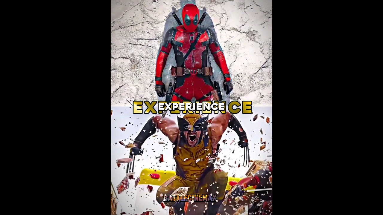 Deadpool vs Wolverine Showdown ⚔️