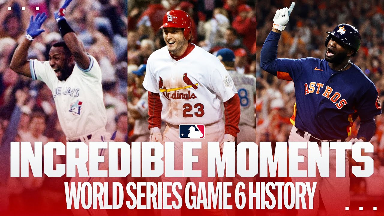 Epic Moments from World Series Game 6 ⚾ | Walk-offs, Clutch Plays & More!