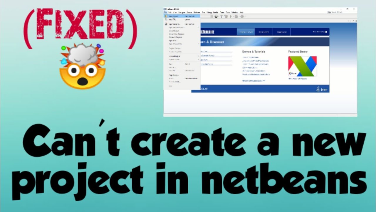 Easiest Fix for 'Can't Create New Project' Error in NetBeans 🚀