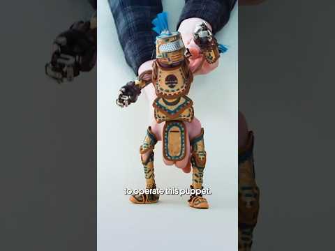 He Makes AMAZING Puppets From Scrap Materials 🤯